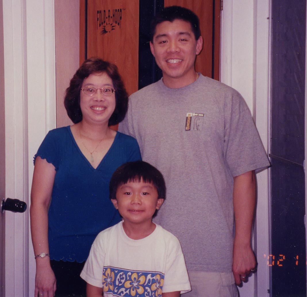 My godson, & his godmother